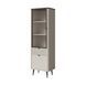 Витрина высокая MARLY WT-191 кашемир/серый камень MARLY_REGAL_3_KASHMIR_SZARY_KAMIEN фото 1