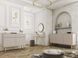 Комод трехдверный ORO MDF Бежевый/Золотой каркас ORO_MDF_K160_BEZOWY_ZLOTY фото 7