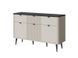 Комод тридверний з шухлядами MARLY KSZ-130 MARLY_REGAL_10_KASHMIR_SZARY_KAMIEN фото 1