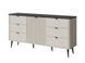 Комод однодверний з шухлядами MARLY KSZ-160 MARLY_REGAL_9_KASHMIR_SZARY_KAMIEN фото 1