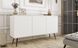 Комод трехдверный ORO MDF Белый/Черный каркас ORO_MDF_K160_BIALY_CZARNY фото 2