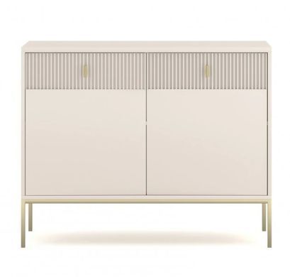 Комод myAMI Mebli NOVA II 2D2S MA02 (кашмір/золото) з 2 дверима та 2 шухлядами на ніжках NOVA II_MA02_SIDEBOARD 2D2S_KASHMIR_Zloty фото