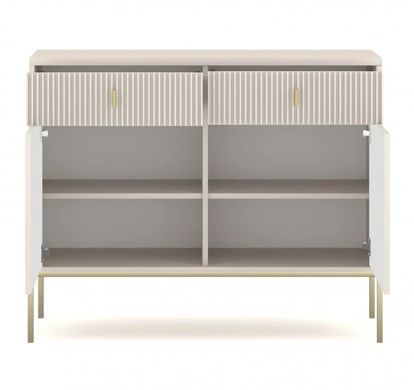 Комод myAMI Mebli NOVA II 2D2S MA02 (кашмір/золото) з 2 дверима та 2 шухлядами на ніжках NOVA II_MA02_SIDEBOARD 2D2S_KASHMIR_Zloty фото