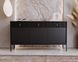 Комод myAMI Mebli NOVA II 3D3S MA03 з 3 дверима та 3 шухлядами на ніжках NOVA II_MA03_SIDEBOARD 3D3S_BLACK фото 3