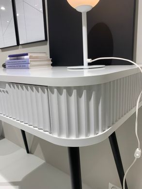 Туалетный стол с ящиками на ножках ZOVA T-103 (кашемир/черный) ZOVA_T-103_CASHMERE фото